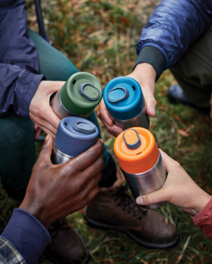 Лого трейд pекламные cувениры фото: Черный + Blum изолированный герметичный дорожный стакан из нержавеющей стали