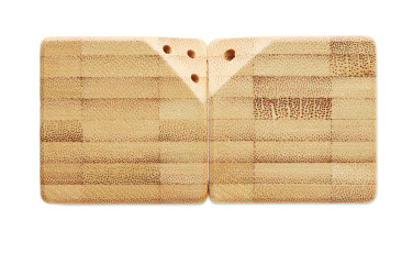 Логотрейд pекламные cувениры картинка: Bamboo salt & pepper set