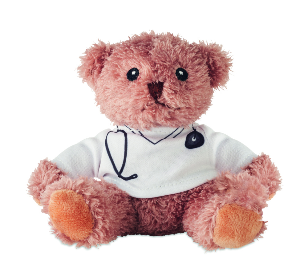Лого трейд бизнес-подарки фото: Teddy bear plush doctor