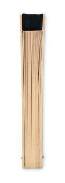 Лого трейд pекламные cувениры фото: Wooden hand fan