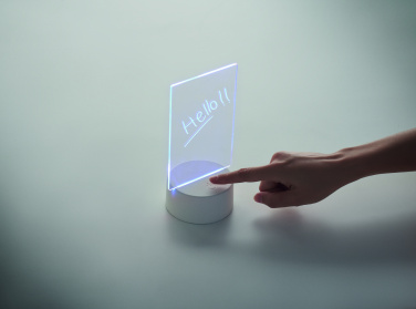 Лого трейд pекламные cувениры фото: Light-up LED memo board