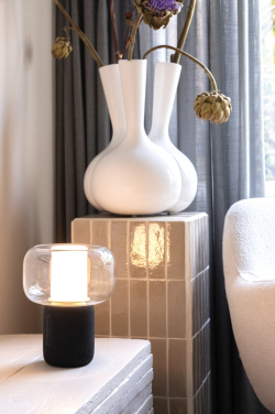 Логотрейд pекламные продукты картинка: Лампа-подсветка Lux RCS из переработанного пластика, 10 Вт.