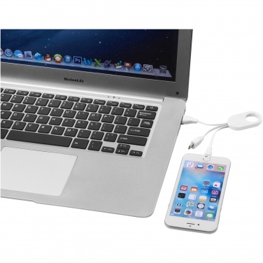 Logotrade profilprodukter bild: Troop 3-i-1 laddningskabel