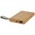 Tulda 5000 mAh powerbank bambu, Naturlig