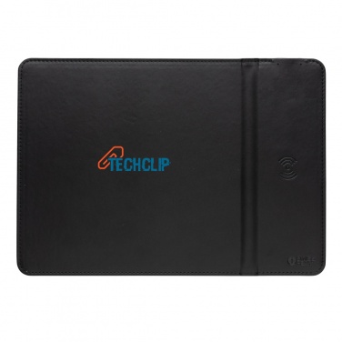 Logotrade kampanjprodukter bild: Swiss Peak Musmatta,10W trådlös laddning i RCS återvunnen PU