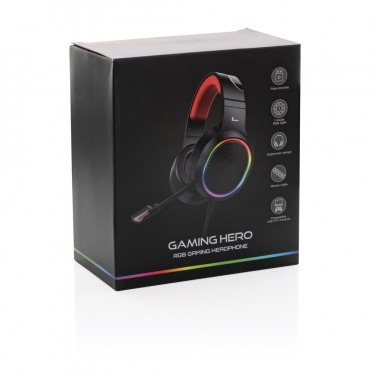 Logotrade presentreklam bild: RGB gaming headset