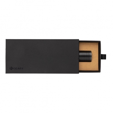 Logotrade profilprodukter bild: Gear X USB-återuppladdningsbar ficklampa RCS aluminium