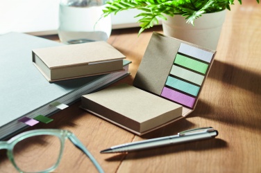 Logotrade kampanjprodukter bild: Memoblock i återvunnet papper
