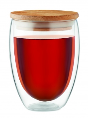 Logotrade presentreklam bild: Glas/Mugg dubbelvägg 350ml Cologne