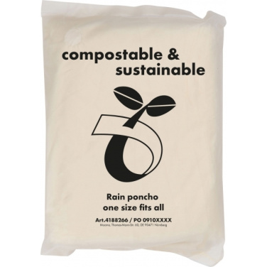 Logotrade profilprodukter bild: Regnponcho FLEURUS