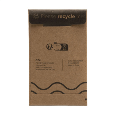 Logotrade profilreklam bild: Bambu Key Circle nyckelring