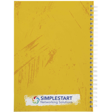 Logotrade profilreklam bild: Desk-Mate® A5 inbunden journal