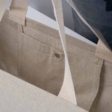 Logotrade profilprodukter bild: Stor bomullsväska Pilar