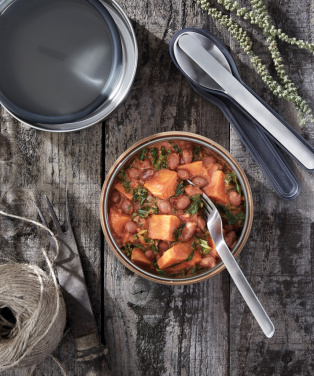 Logotrade profilprodukter bild: Black+Blum Lunchskål i glas 750 ml