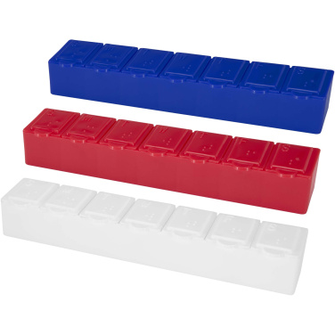 Logotrade profilprodukter bild: Dose 7-dagars multivitaminorganiserare