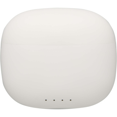 Logotrade profilreklam bild: Alterf True Wireless Bluetooth®-öronsnäckor av återvunnen plast med öronproppar av silikon