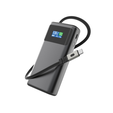 Logotrade kampanjprodukter bild: Quantom RCS ultrasnabb PD45W 10.000mAh powerbank med display