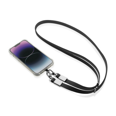 Logotrade profilreklam bild: Nivo Crossbody lanyard i RCS återvunnen PET